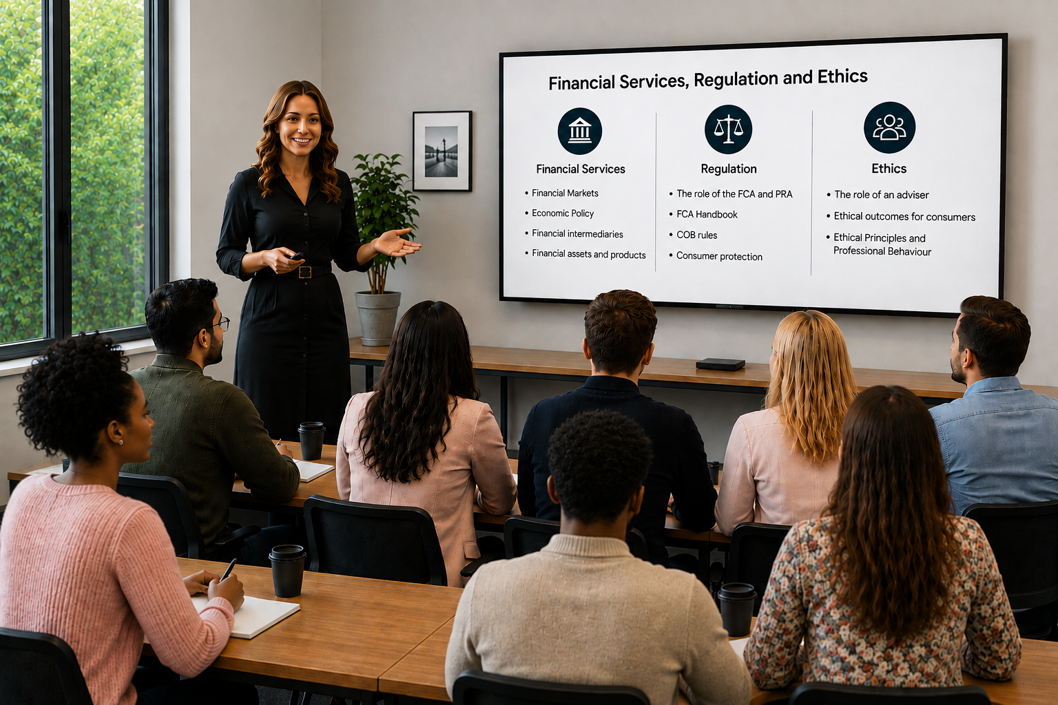 Clarity Financial Training classroom