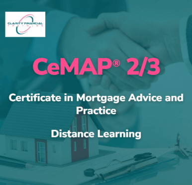CeMAP 2&3: Distance Learning